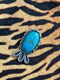 Image 4 of Ring oder Kette aus Sterlingsilber mit Türkis