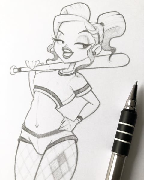 Image of Little Miss Harley Quinn