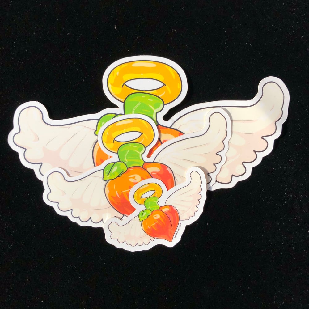 All Peaches Go to Heaven Sticker 