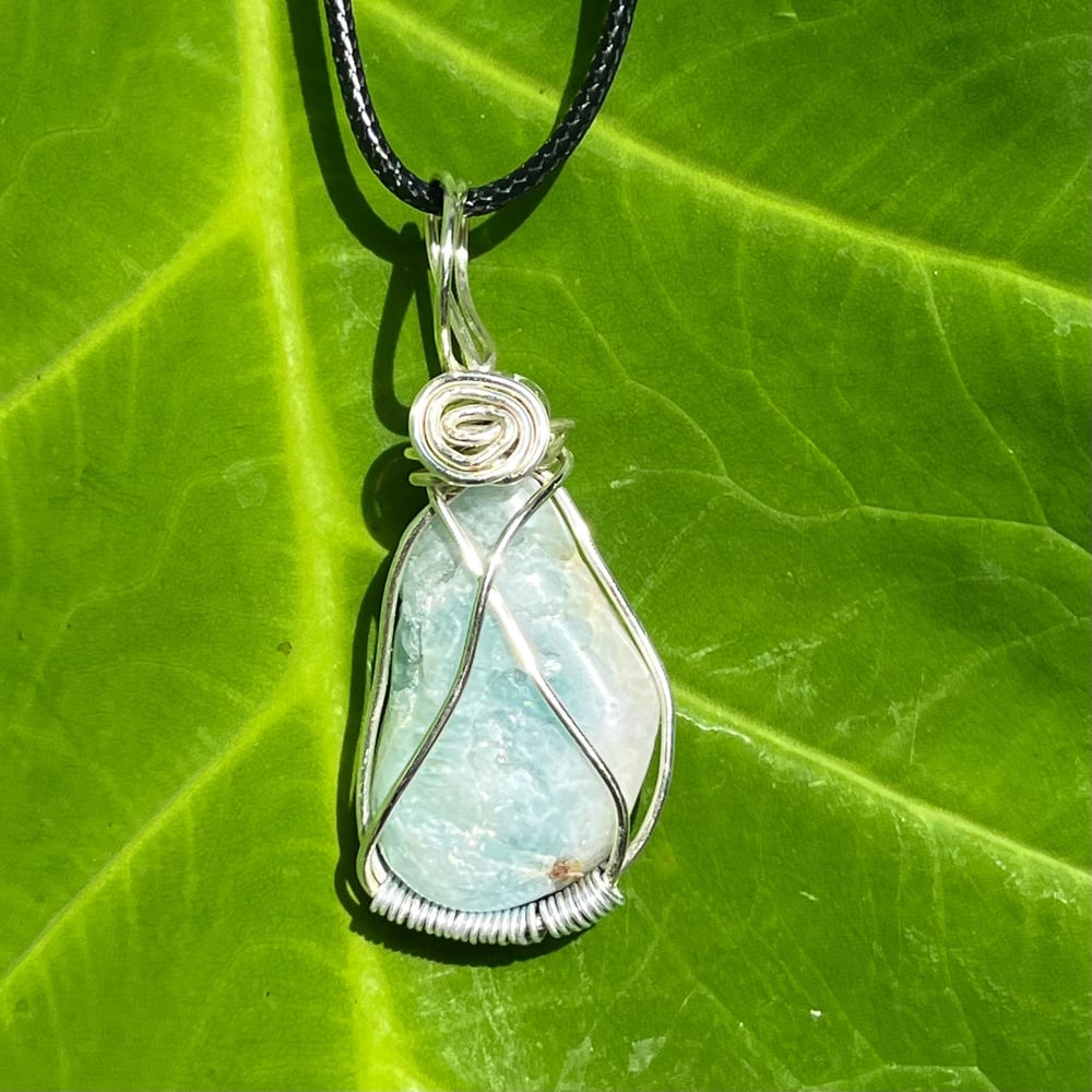 Image of aquamarine pendant