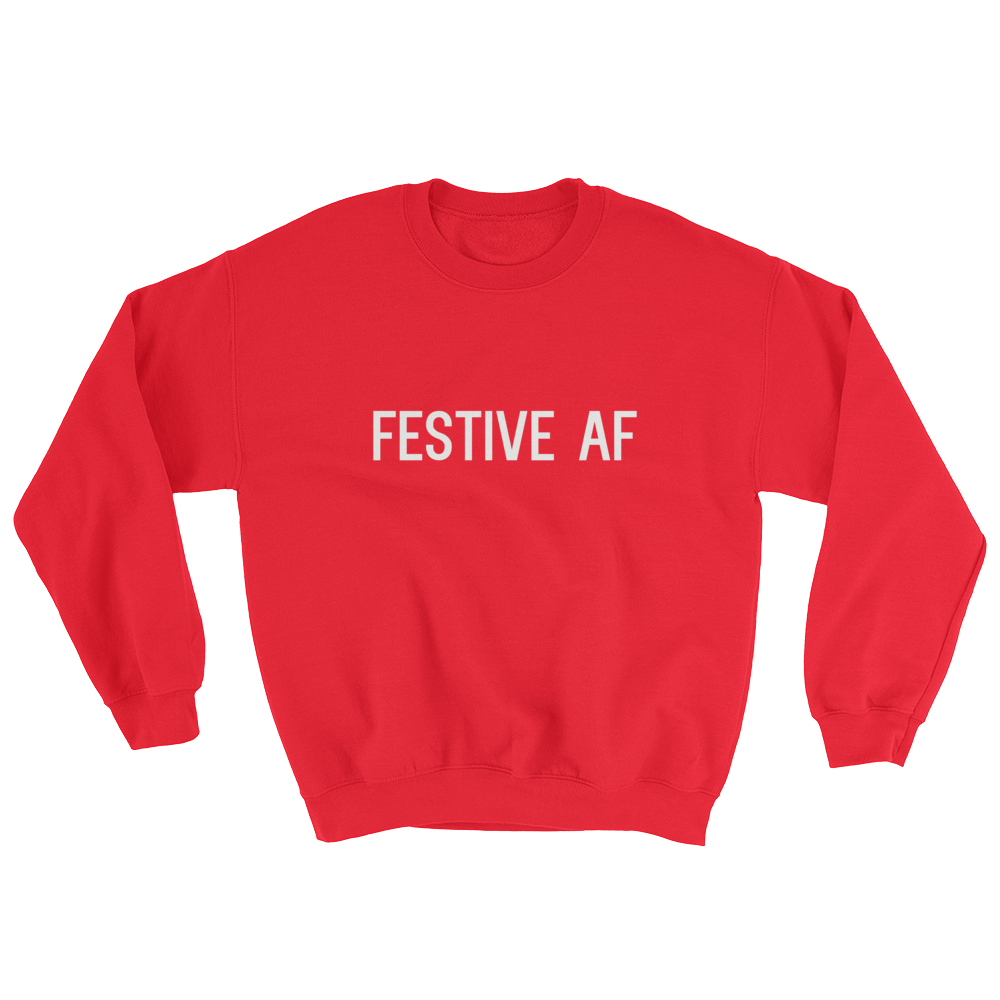 Festive online af sweatshirt