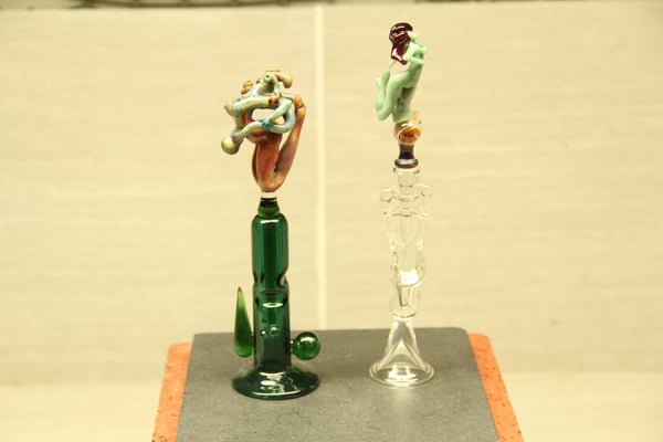 Image of Female Form Sculptures Dabber w/ Stands