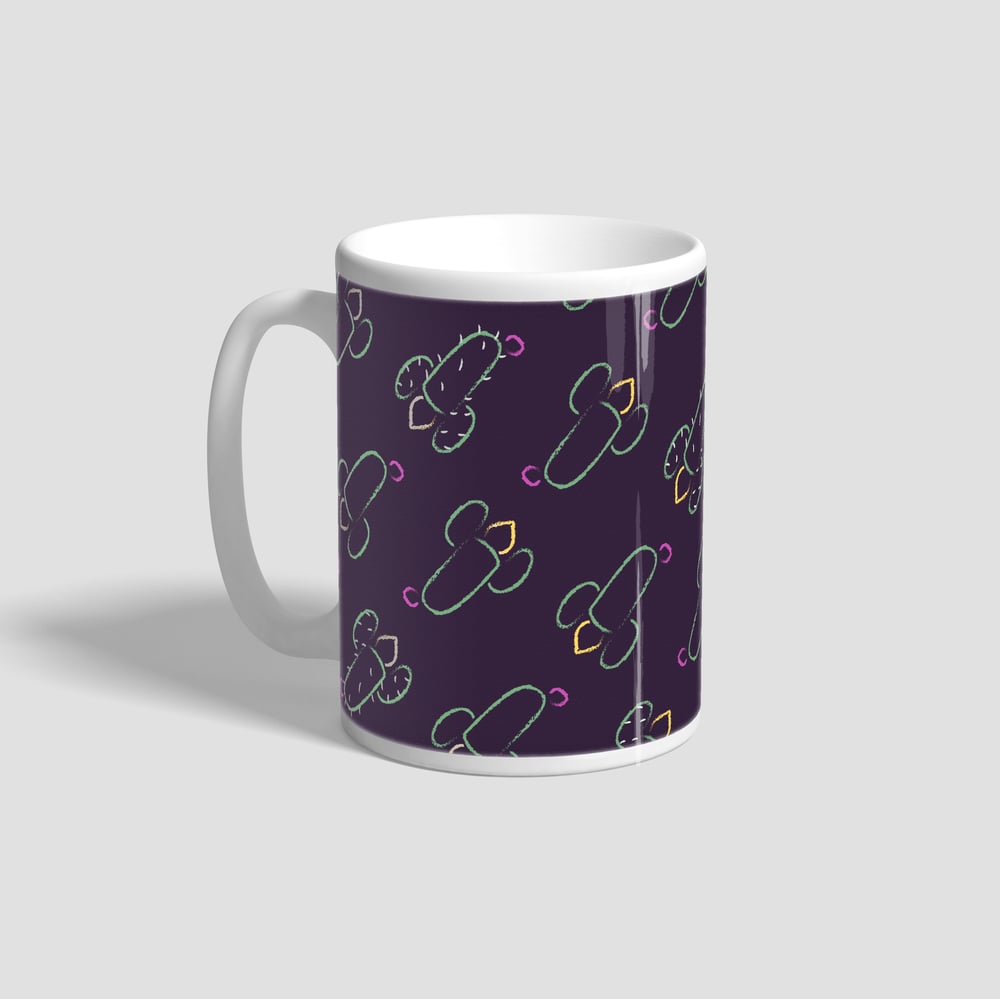 Image of Cactus Rocket Mug