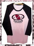 Image of Plaid Daddy Pale Pink w/ Chocolate Sleeves