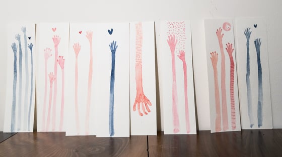 Image of marque-pages Mains Sauvages
