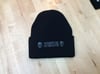 M.O.D. Flip-Up Beenie Skulls Logo Black