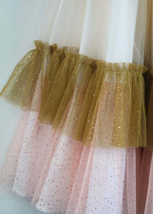 Image of Wonderland Tulle Skirt - Toffee Apple
