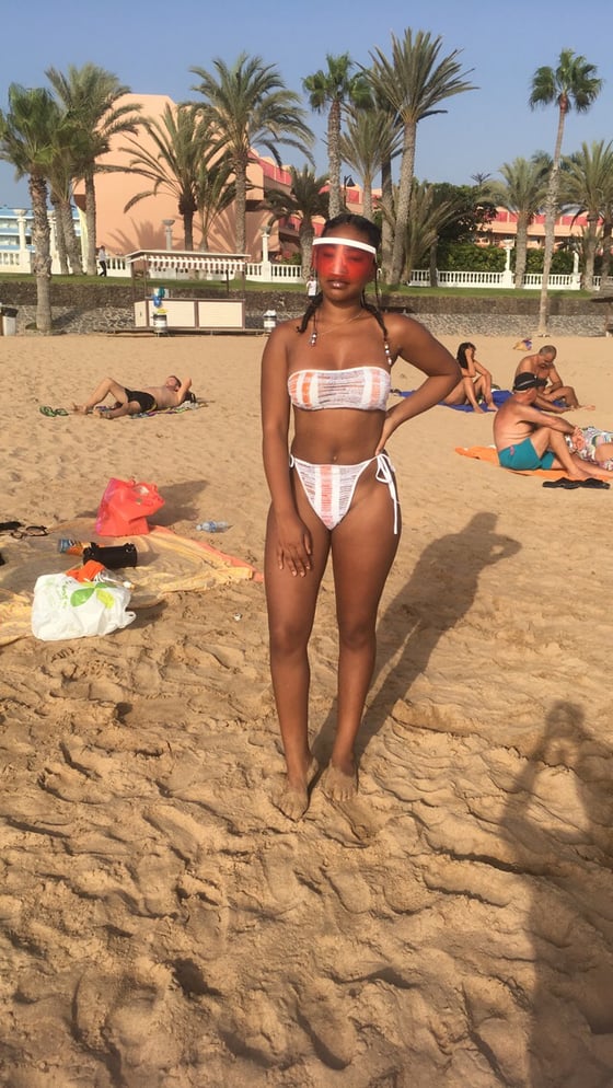 Image of REFLECTIVE | STRIPE BIKINI ✴️