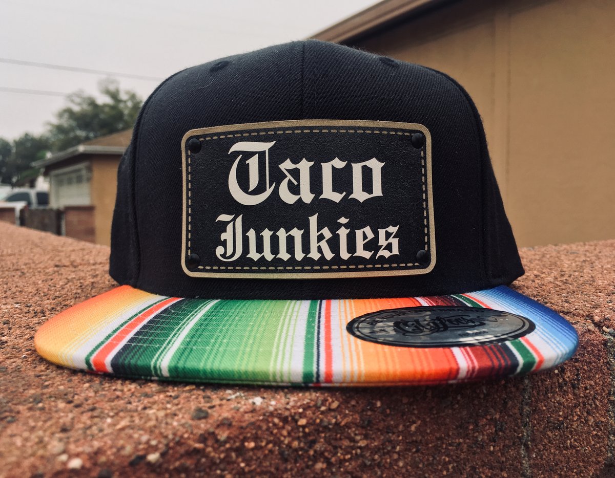 Taco junkies old English sarape hat | 27 JUNKIES CLOTHING