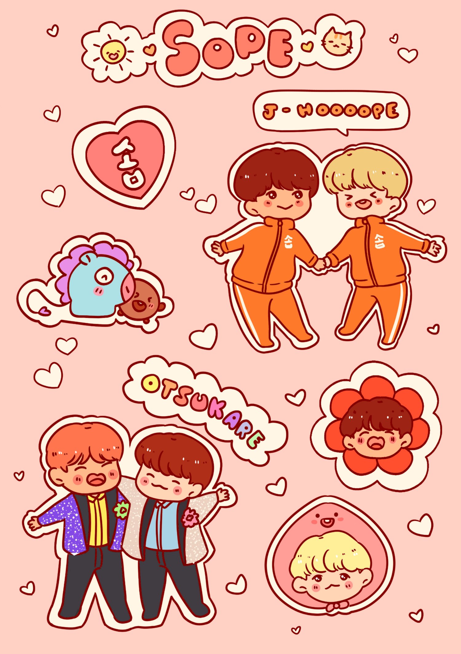 Image of SOPE STICKERS