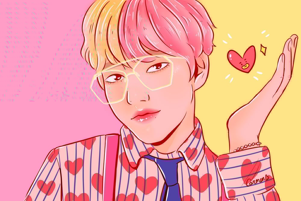 Image of TAE IDOL PRINT