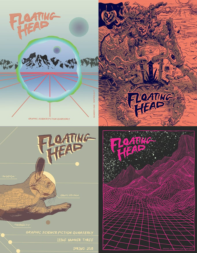 Image of Floating Head #1-4 PDF Issues