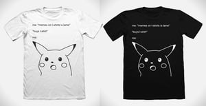 Image of "Pikachu, use shocked!"