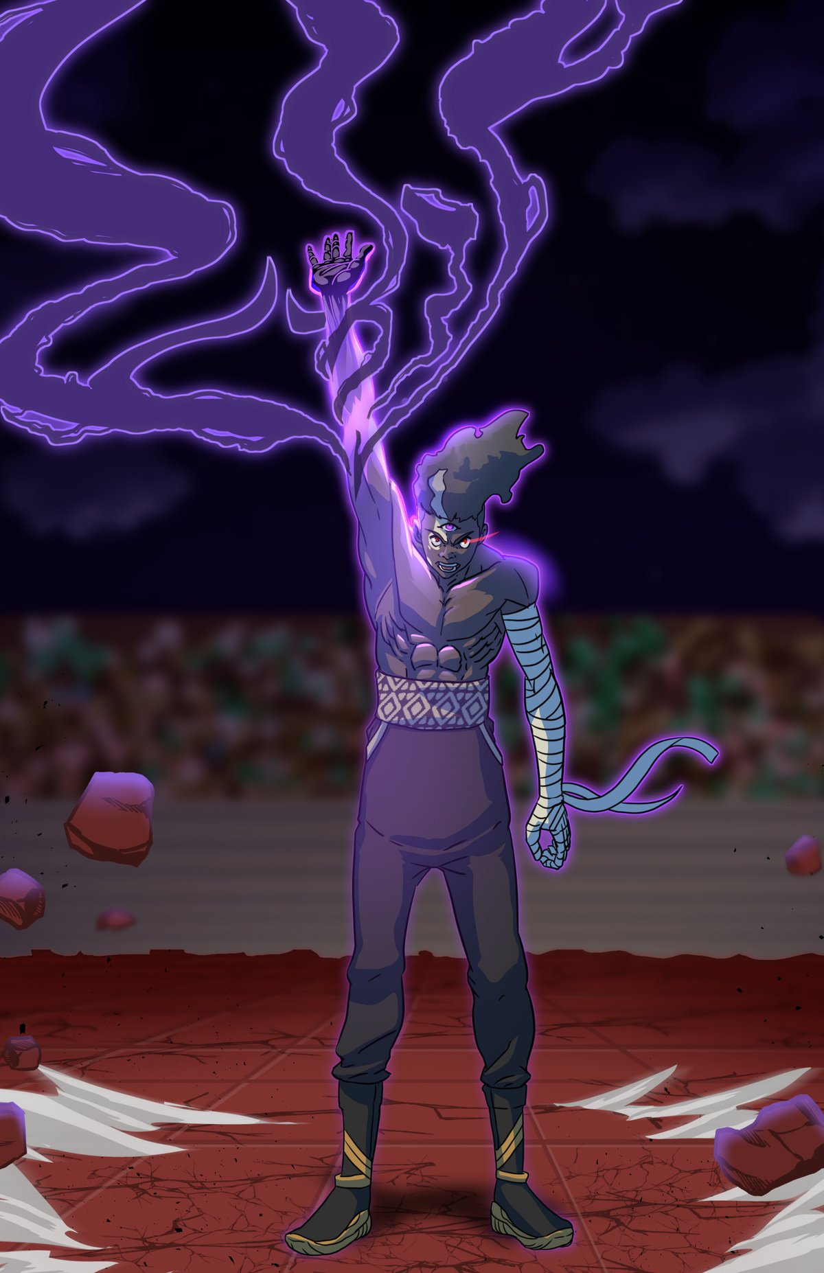 Image of Nanzi in the Dark Tournament 11x17