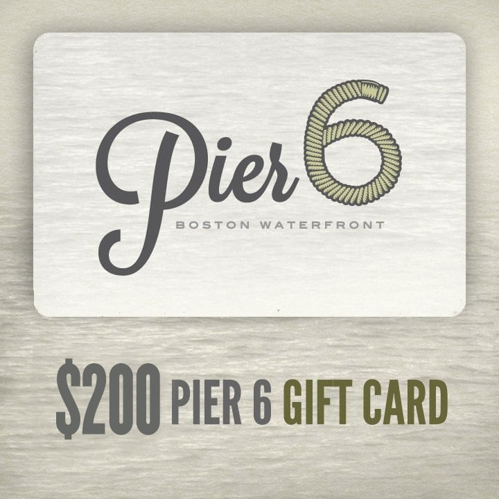 Image of $200 Pier 6 Gift Card