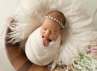 Image 5 of Round Curly Felted Blanket - IVORY