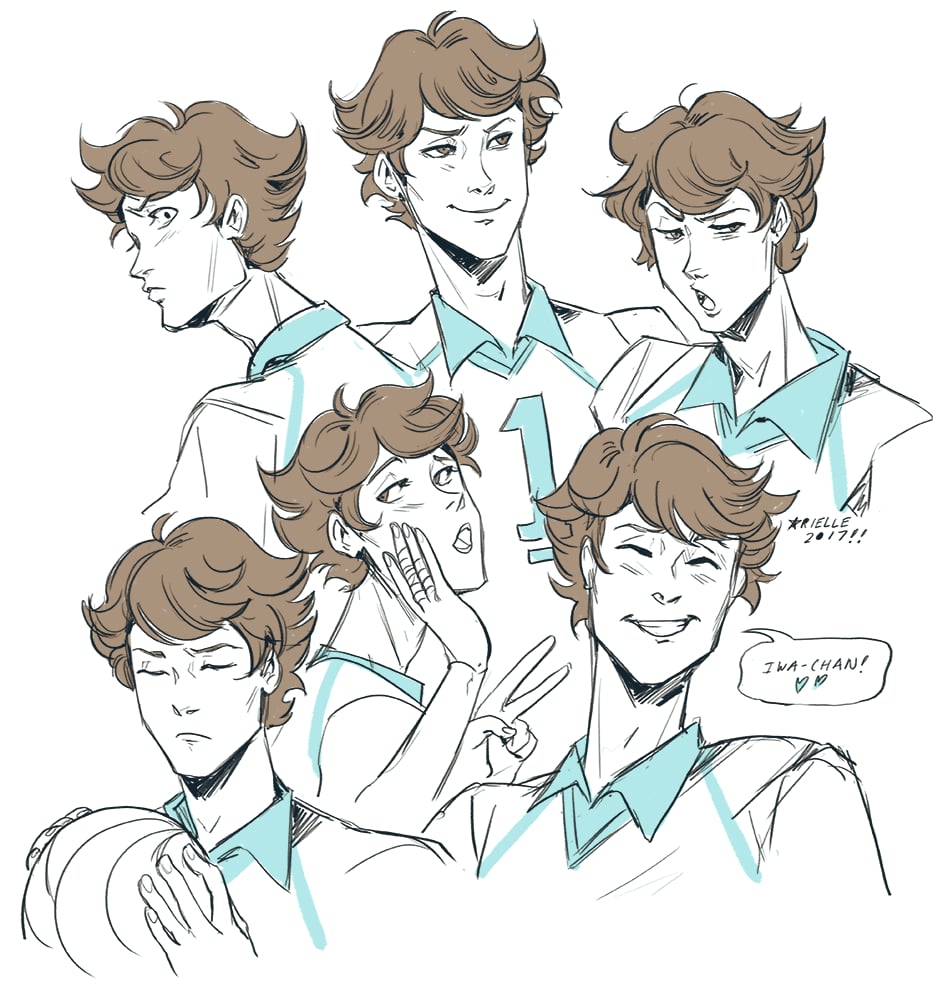 Image of Oikawa Tooru Expressions