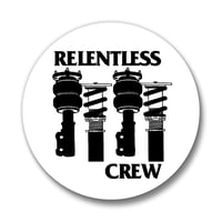 Image 3 of Relentless Crew 1.25" Button Pins 