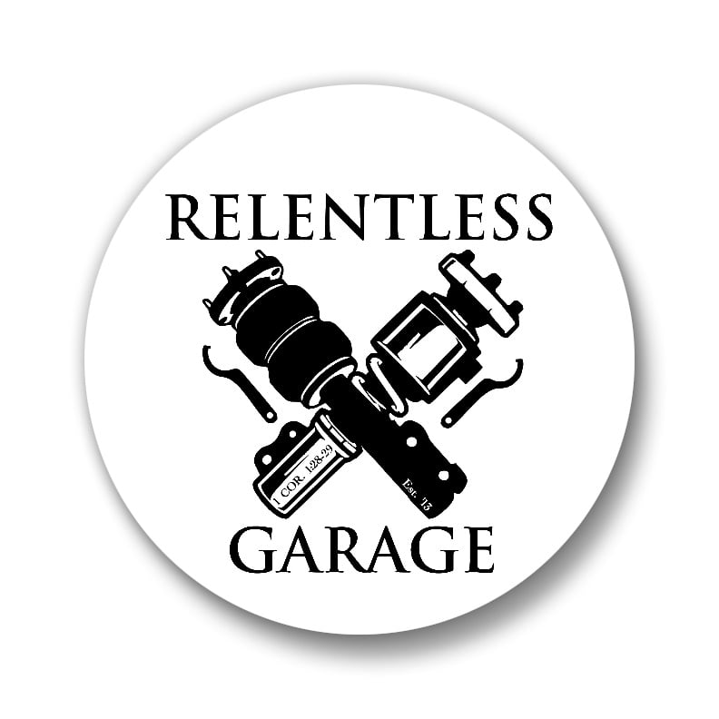 Relentless Garage 1" Button Pins
