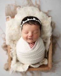Image 5 of  Nest of Curls Blanket - IVORY 