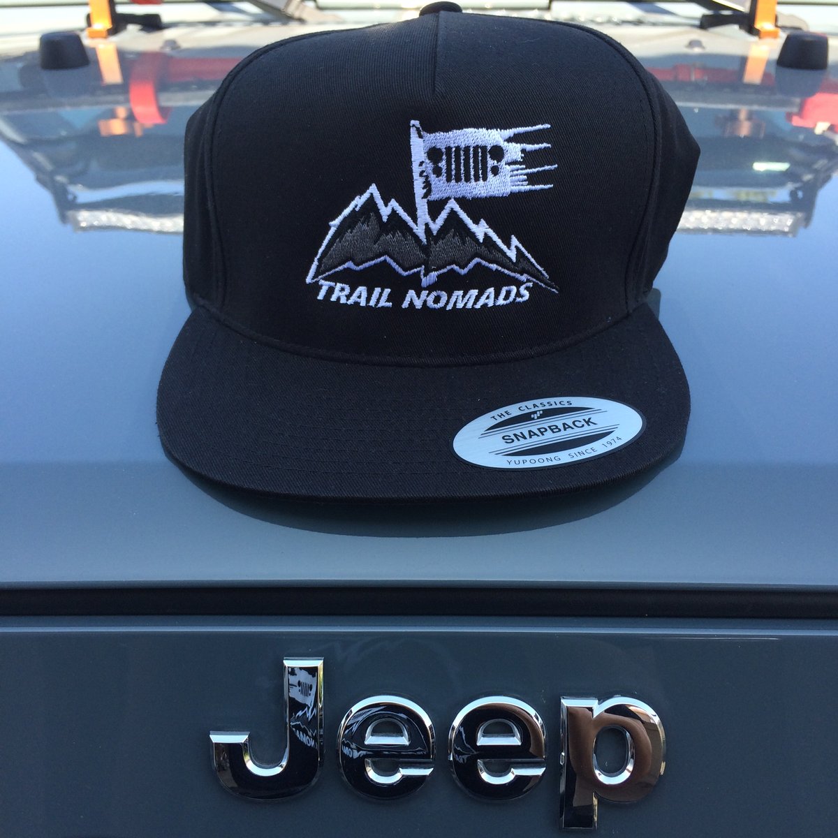 Image of Trail Nomads Snapback (BLACK)