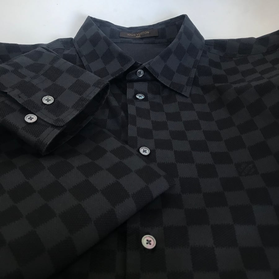 Image of Louis Vuitton damier monogram button down M