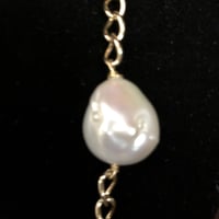 Image 2 of potato pearl necklace