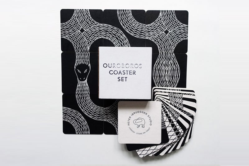 Image of Ouroboros Coaster Set 