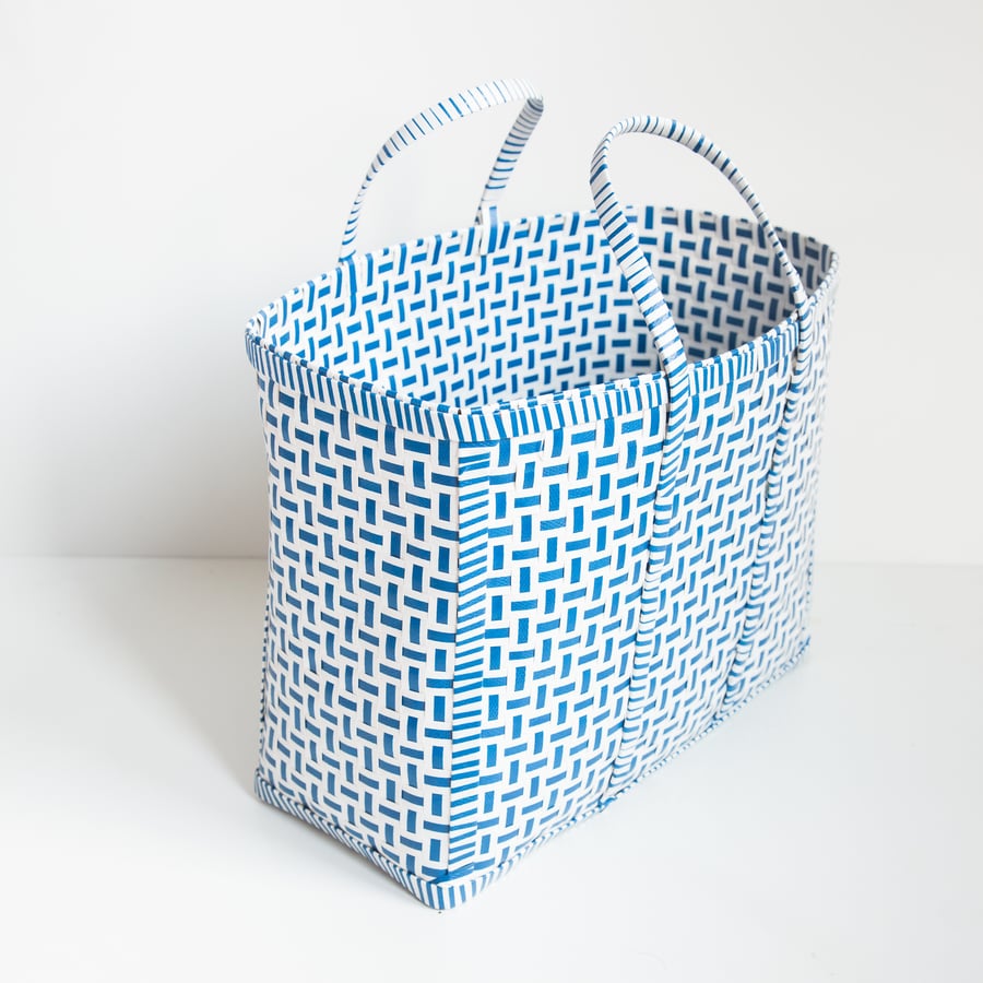 Image of Original Basket in Blue & White