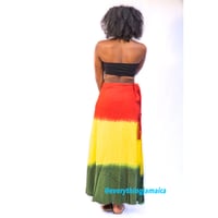 Image 2 of Rasta Maxi Skirt
