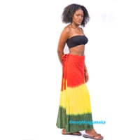 Image 3 of Rasta Maxi Skirt