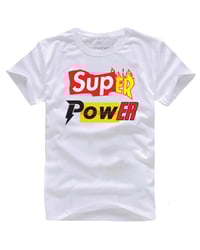 SUPER POWER TEE WHITE