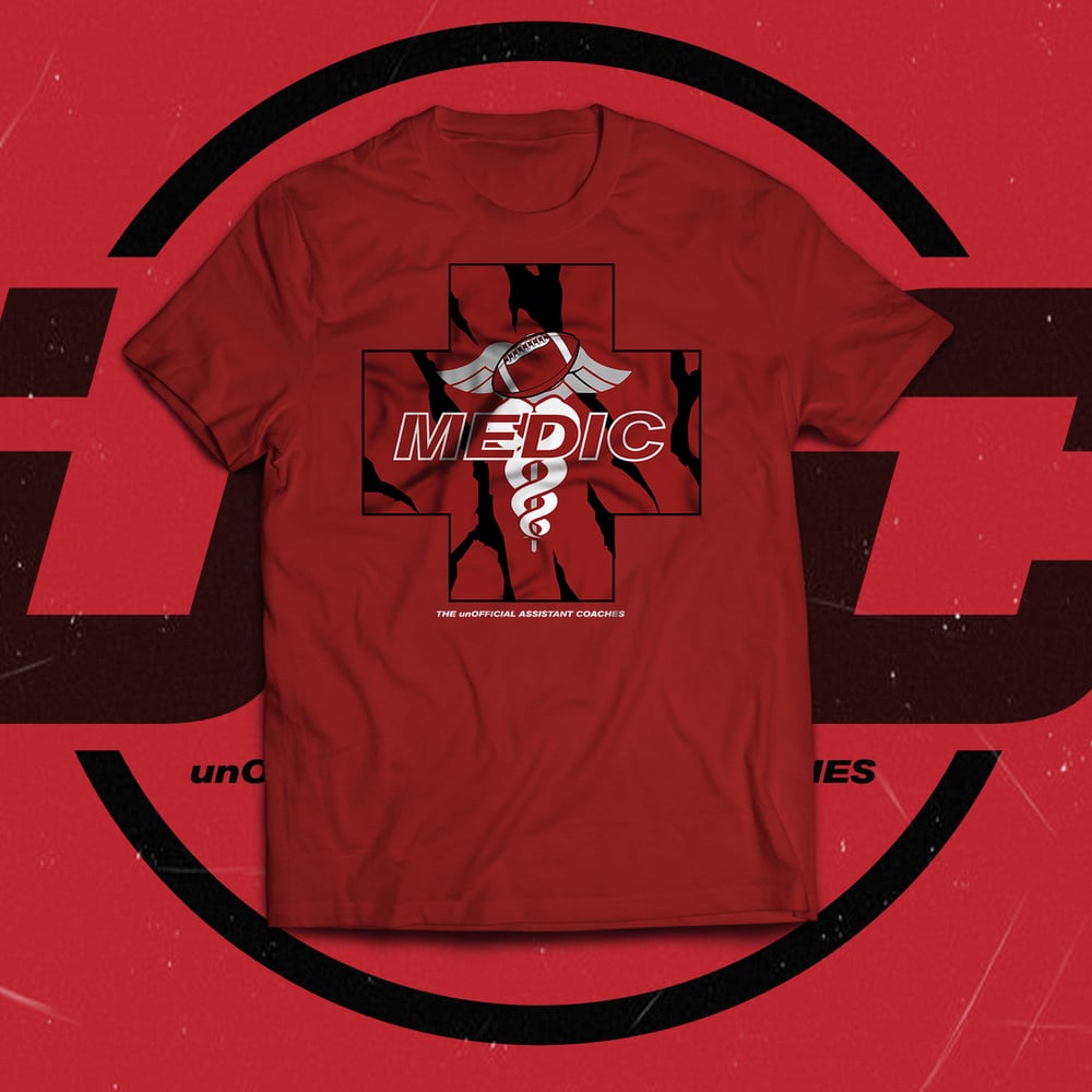 Image of Medic Tee Red (Adult/Red)