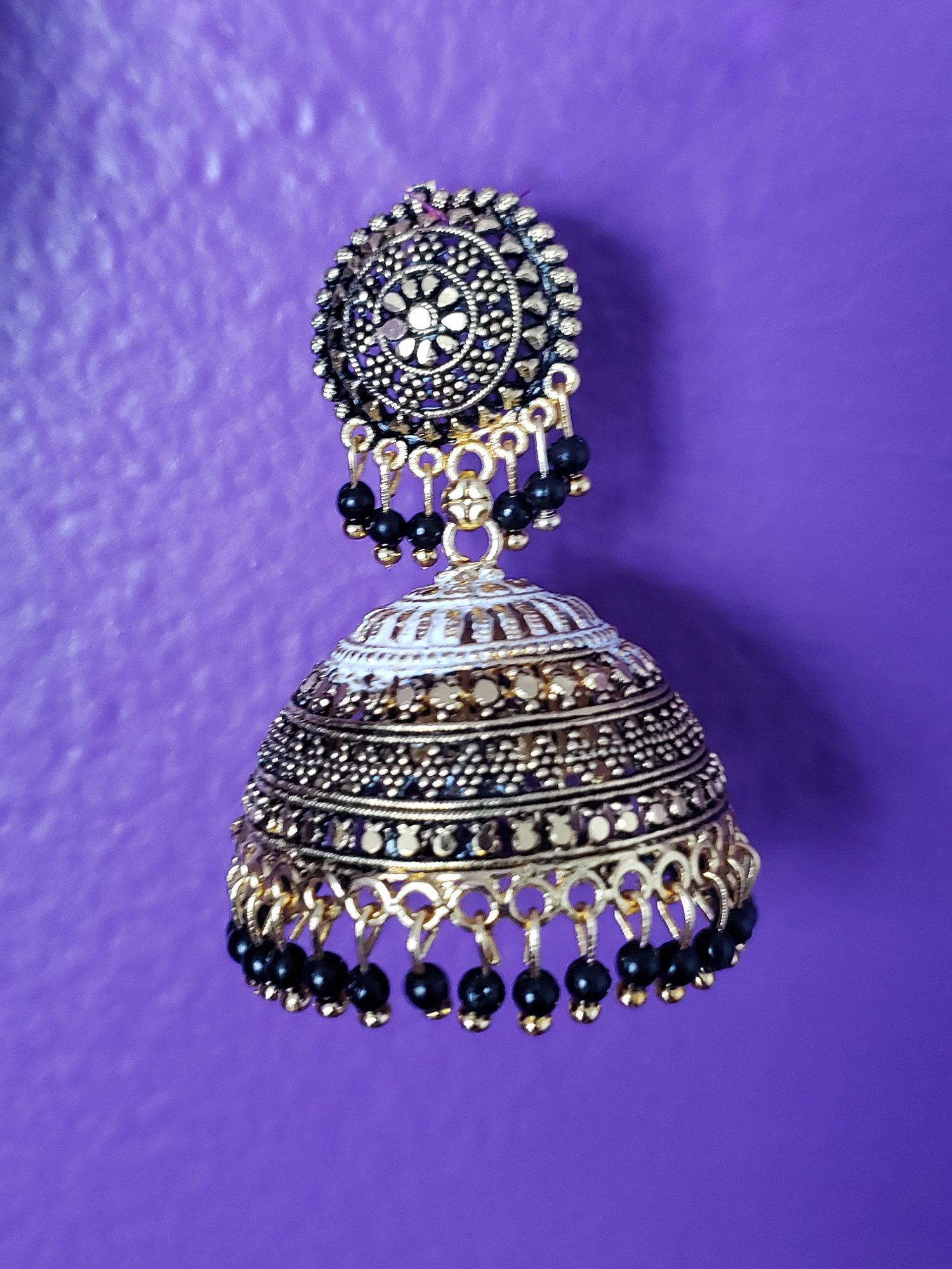 Image of Nisha Jhum Chandelier Earrings
