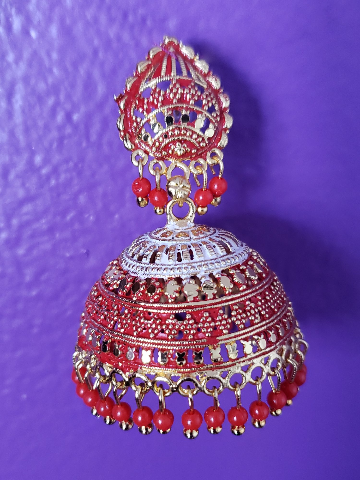 Image of Mina Jhum Chandelier Earrings