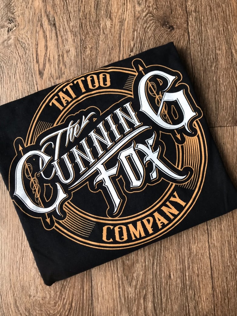 Image of Cunning Fox Tattoo Company Tshirt 