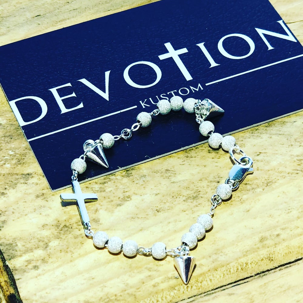 Image of Bracelet argent diamanté 925