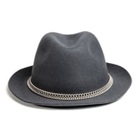 Image 2 of BLACK or Grey TRILBY MARENGO