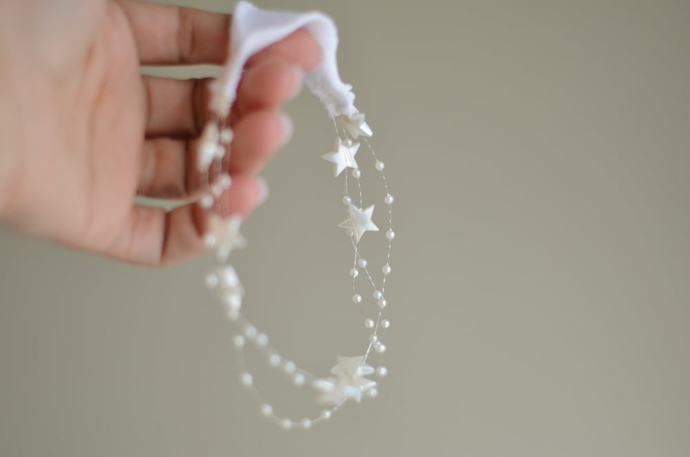 Image of Pearls and stars headband 