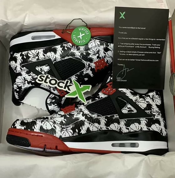 Image of Jordan Retro 4 Tattoo