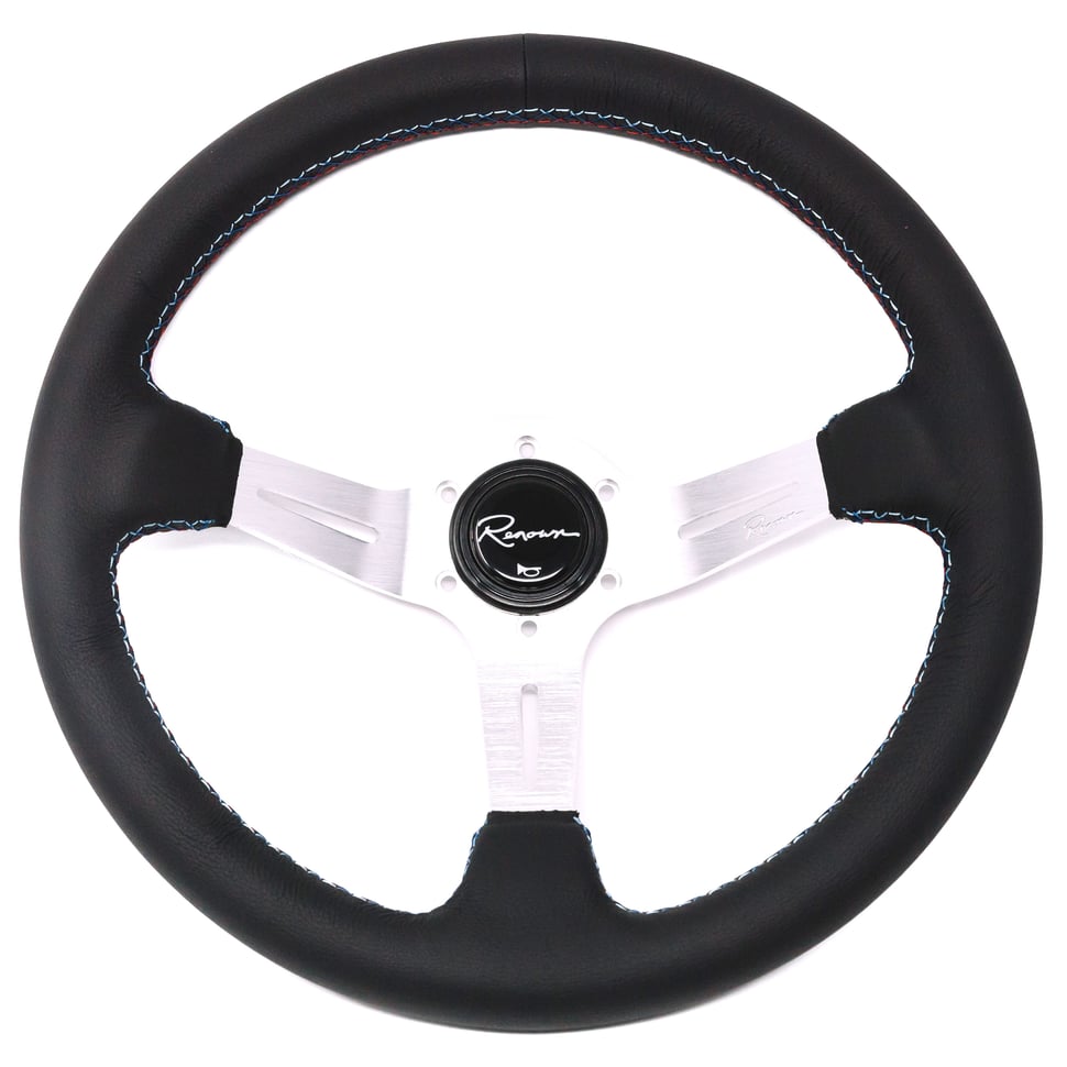 Image of Renown Chicane Silver Motorsport Steering Wheel