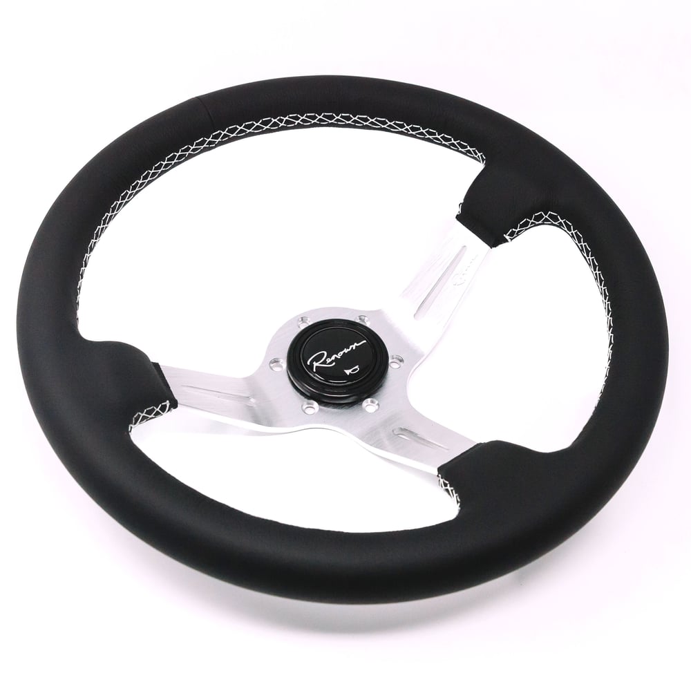 Image of Renown Chicane Silver Steering Wheel