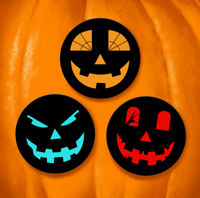 Image 1 of Halloween in Horror Pins
