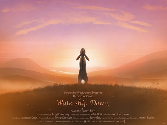 Image of Watership Down ( with billing block )