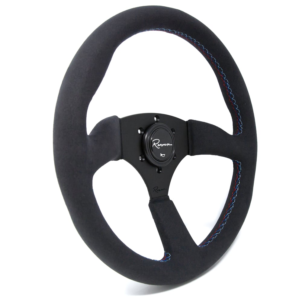 Image of Renown 130R Motorsport Suede Steering Wheel