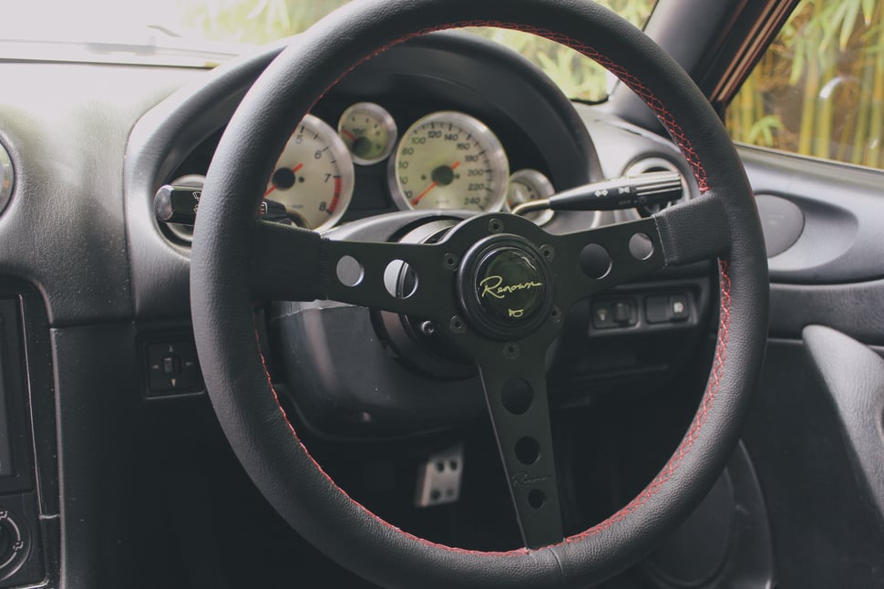 Image of Renown Monaco Rosso Steering Wheel