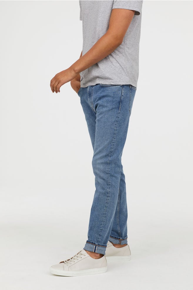 slim selvedge jeans