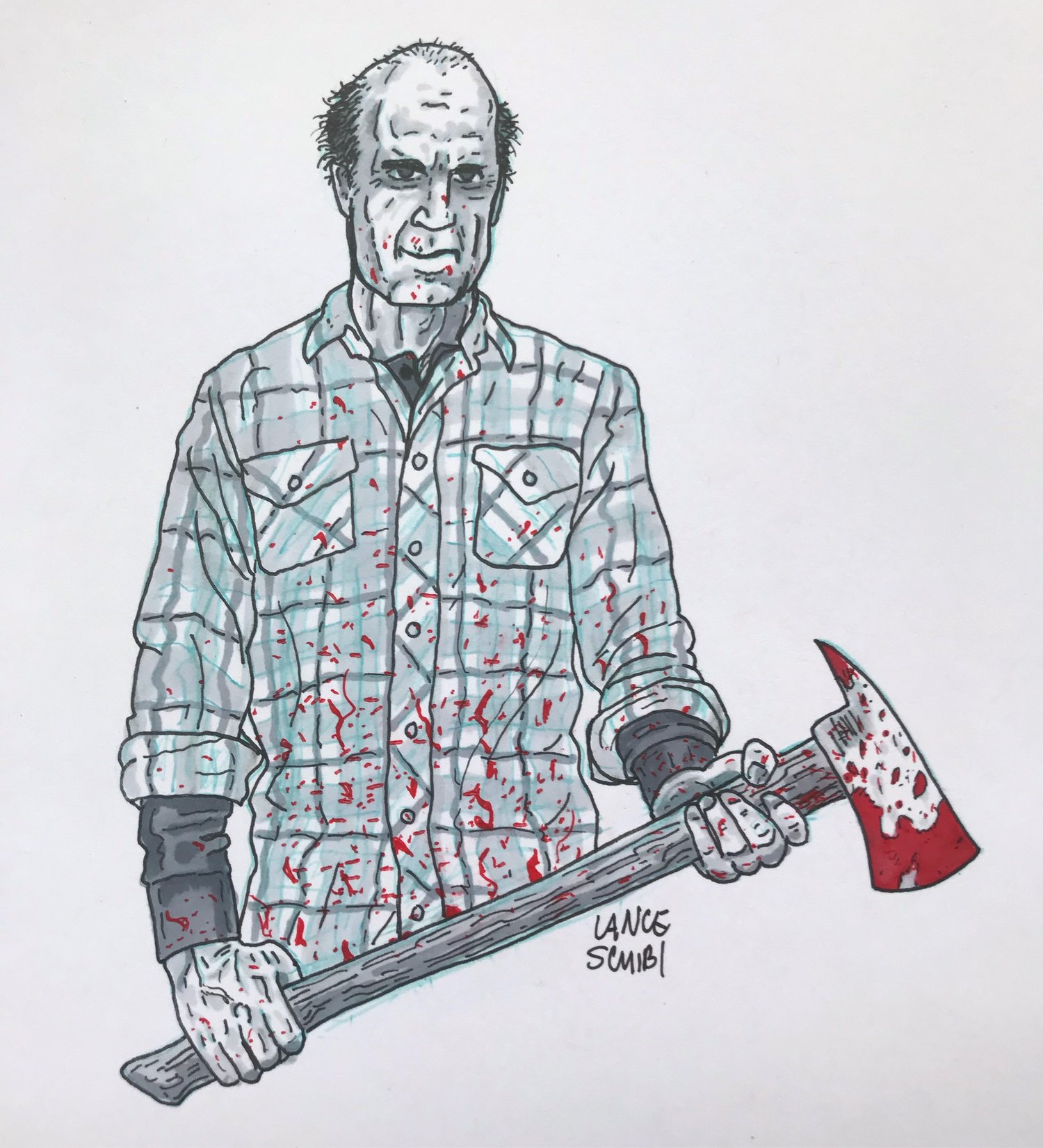 Image of DRAW IN HORROR 2018: THE SHINING Original