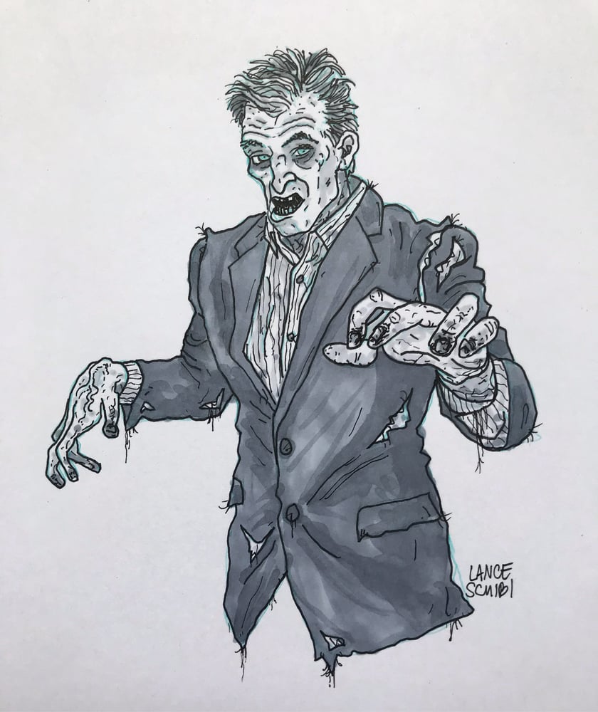 Image of DRAW IN HORROR 2018: NIGHT OF THE LIVING DEAD Original