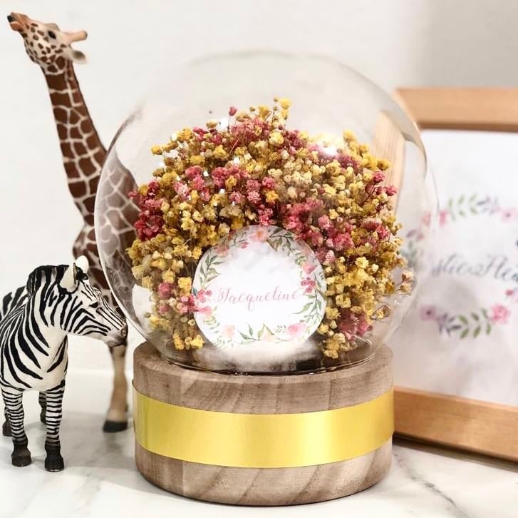 Image of Pooh in a Globe